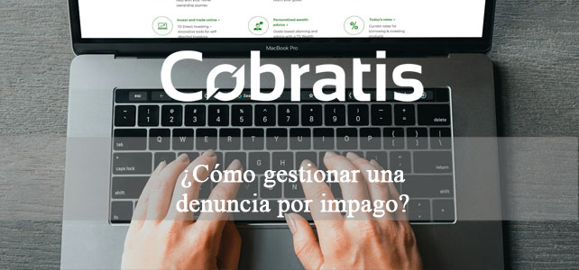 gestionar denuncia impago empresa